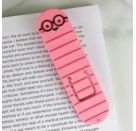 GIFT REPUBLIC Leselicht und Lesezeichen Bücherwurm