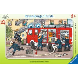 Ravensburger 6321 Puzzle Mein Feuerwehrauto 15 Teile