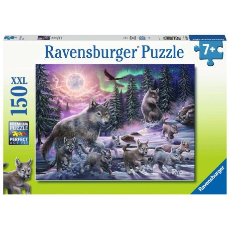 Ravensburger 12908 Puzzle Nordwölfe 150 Teile XXL