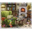 Ravensburger 16878 Puzzle Im Gutshaus Wohnzimmer 99 Teile