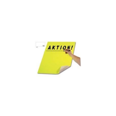 PLAKATKARTON WEISS  48x68 cm