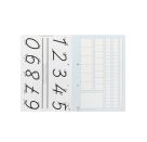 Oxford Lernsystem Zahlenlernheft A4 quer, Lineatur ZL, 16 Blatt, Optik Paper+®, Geheftet, 2-fach gelocht, (Rot)