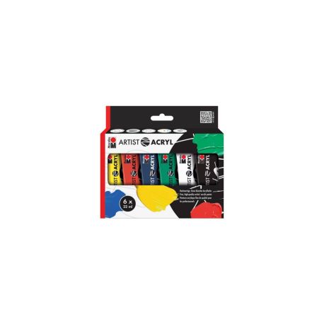 Artist Acryl 6er 6x22ml Tuben