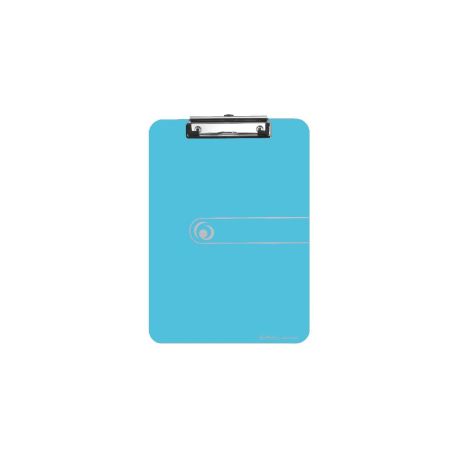 Klemmbrett PS A4 transp.blau