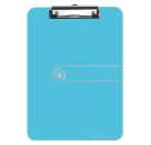 Klemmbrett PS A4 transp.blau