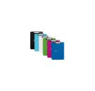 Klemmbrett PS A4 transp.blau