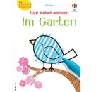 Ganz einf.ausmalen Garten 1x3
