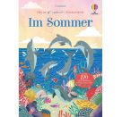 Glitzer Stickerw.Im Sommer 1x