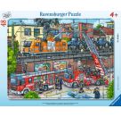 Ravensburger 5093 Puzzle Feuerwehreinsatz an den Bahngleisen 30-48 Teile