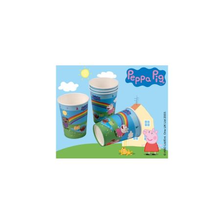 Peppa Pig Pappbecher 200ml 6 Stück