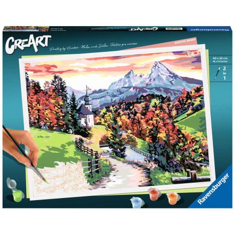 Ravensburger CreArt - Malen nach Zahlen 20274 – Wunderbares Bayern – ab 14 Jahren