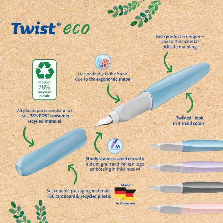 Füllhalter Twist M, lavend