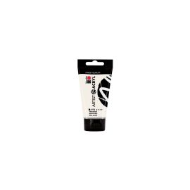 Marabu Artist Acryl, Mineralweiß 972, 75 ml
