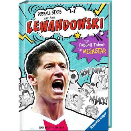 Fußball-Stars – Lewandowski. Vom Fußball-Talent zum Megastar (Erstlesebuch ab 7 Jahren), Fußball-Geschenke für Jungs u