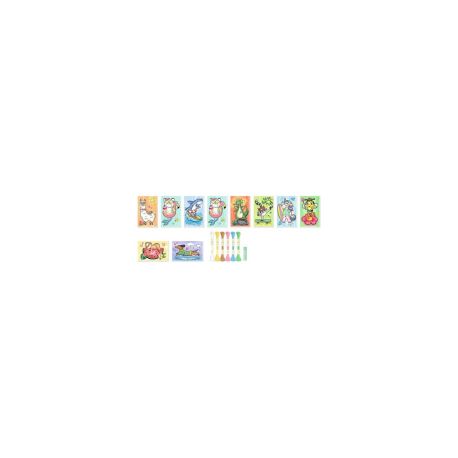 Stickkarten-Set Ganzjahr