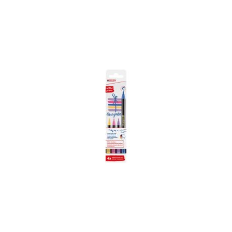 Set Glitter Brush Pen, 4er