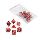 Würfel, oblivion, rot, 7er Be