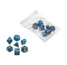Würfel, oblivion, blau, 7er B