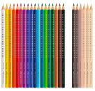 Buntstift Grip Skin Tones 18+6