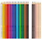 Buntstift Grip Skin Tones 18+6