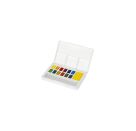 Aquarellfarben in Näpfchen 12