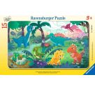 Ravensburger 12000856 Puzzle Die kleinen Dinos 15 Teile