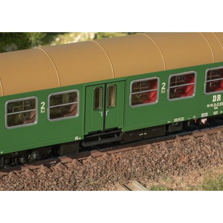 Märklin 42580 - H0 Personenwagen-Set Halberstädter Mitteleinstiegswagen