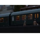 Märklin 42580 - H0 Personenwagen-Set Halberstädter Mitteleinstiegswagen