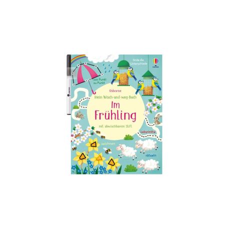 Wisch&weg-Buch im Frühling