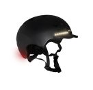 Skaterhelm LED, Gr. M, schwar