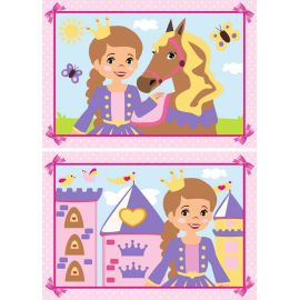 Ravensburger CreArt - Malen nach Zahlen 25878 - Kleine Prinzessin - ab 5 Jahren