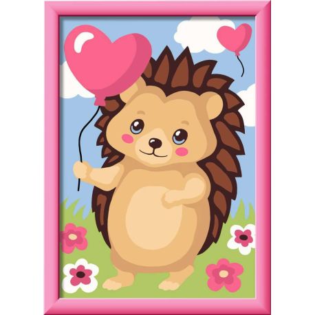 Ravensburger CreArt - Malen nach Zahlen 25883 - Herziger Igel - ab 7 Jahren