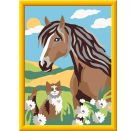 Ravensburger CreArt - Malen nach Zahlen 25886 - Pferd und Kätzchen - ab 7 Jahren