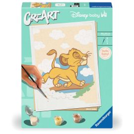 Ravensburger CreArt - Malen nach Zahlen 25898 - Hello Baby: Simba - ab 12 Jahren