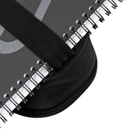 O Federmäpp. oval schwarz