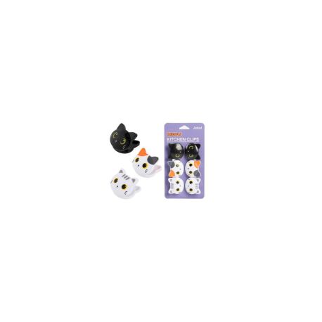 Satz Clip Cat 6 Stück