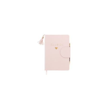 Notizbuch rosa m. Stift