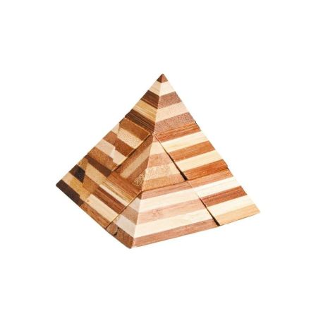 fridolin - IQ-Test Bambuspuzzle - Pyramide
