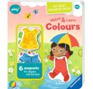 Play+ My first Magnetic Book: Match and Learn Colours