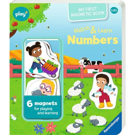 Play+ My first Magnetic Book: Match and Learn Numbers