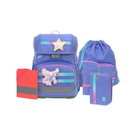 School Set Light Unique Cloud lila