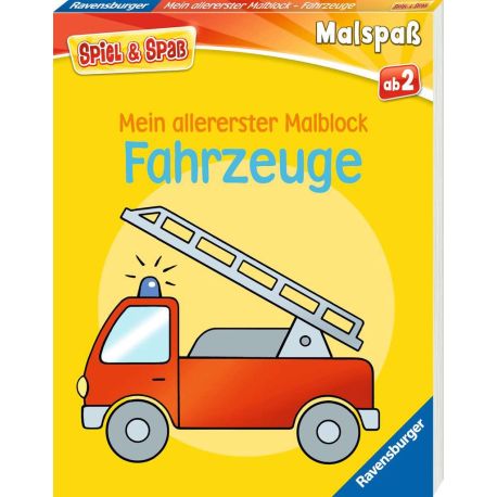 Mein allererster Malblock Fahrzeuge