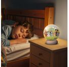 Ravensburger 3D Puzzle Nachtlicht Bluey - Puzzle-Ball mit LED Nachtlicht als Nachttischlampe für Kinder ab 6 Jahren