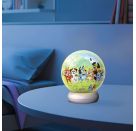 Ravensburger 3D Puzzle Nachtlicht Bluey - Puzzle-Ball mit LED Nachtlicht als Nachttischlampe für Kinder ab 6 Jahren