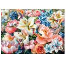 Schmidt Spiele Puzzle 1000 Teile Blumen in Pastell