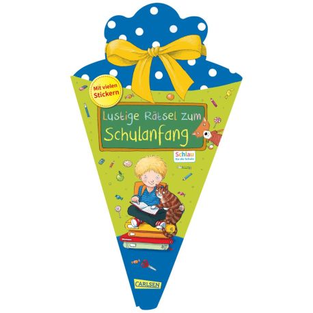 Schlau für die Schule: Lustige Rätsel zum Schulanfang (Schultüte blau)