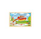 Einlegepuzzle Hubschraub/Feue