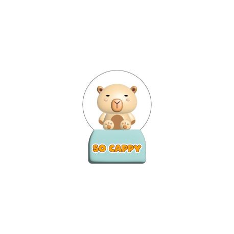 Schneekugel Capybara