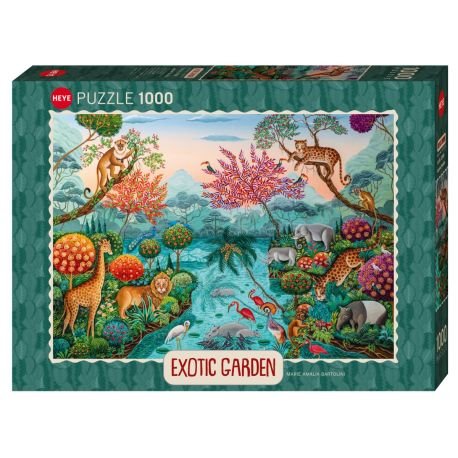 Puz.Exotic Garden Lagoon 1000