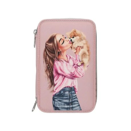 TOPModel 2 Fach Federtasche DOTS